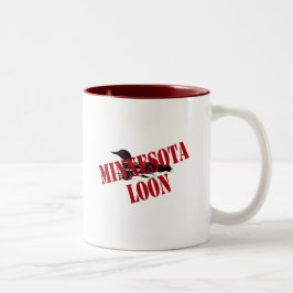 Minnesota Loon Tweekleurige Koffiemok