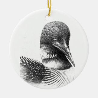 Minnesota Loon van William Martin Keramisch Ornament
