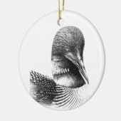 Minnesota Loon van William Martin Keramisch Ornament (Links)