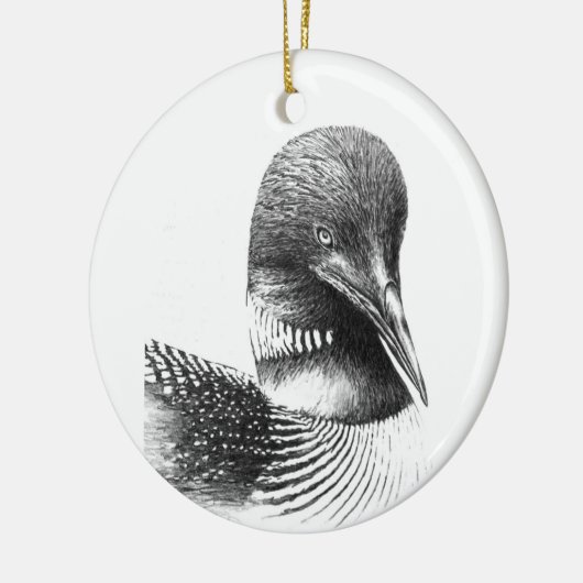 Minnesota Loon van William Martin Keramisch Ornament (Links)