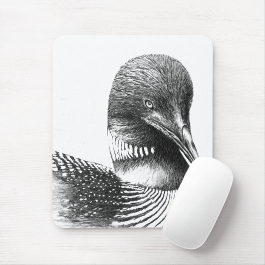 Minnesota Loon van William Martin Muismat (Met muis)