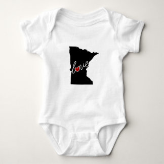 Minnesota Love.  Gifts for MN Lovers Romper