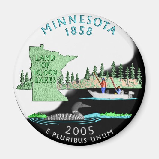Minnesota Magnat Magneet (Voorkant)