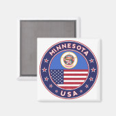 Minnesota Magneet (Voorkant / Achterkant)
