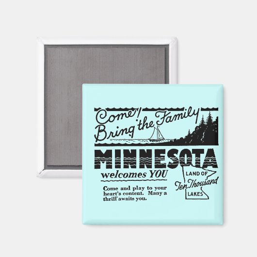 Minnesota Magnet (Voorkant / Achterkant)