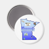 Minnesota Magnet (Voorkant / Achterkant)