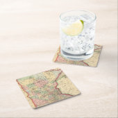 Minnesota Map door Mitchell Kartonnen Onderzetters (Insitu)