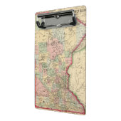 Minnesota Map door Mitchell Mini Klembord (Angled2)
