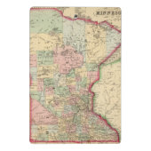 Minnesota Map door Mitchell Mini Klembord (Achterkant)