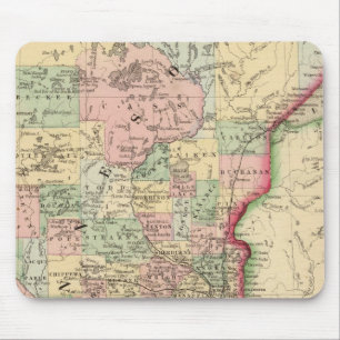 Minnesota Map door Mitchell Muismat
