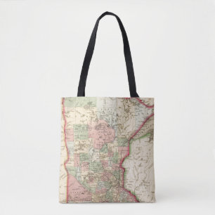 Minnesota Map door Mitchell Tote Bag