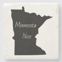 Minnesota Marmeren Steen Onderzetter Minnesota NIc