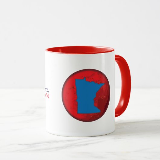 Minnesota Martian ringer mok (Voorkant rechts)