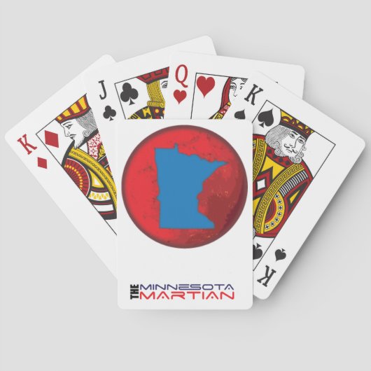 Minnesota Martian speelkaarten (Achterkant)