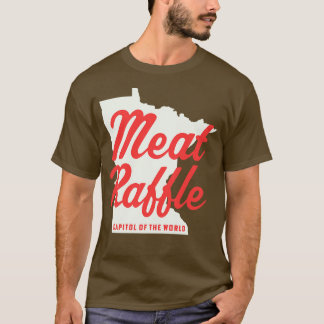 Minnesota Meat Raffle Capitol van de wereld Meat R T-shirt