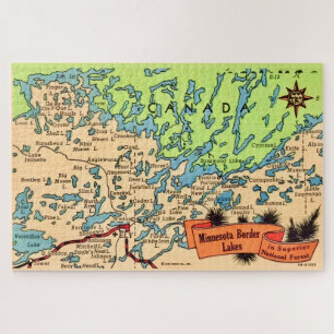 Minnesota Meren 20x30 Legpuzzel