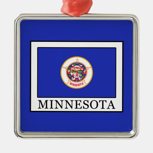 Minnesota Metalen Ornament (Voorkant)