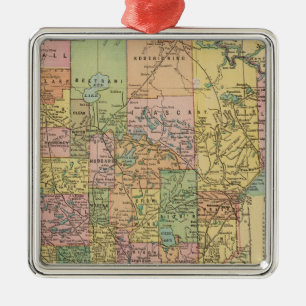 Minnesota Metalen Ornament