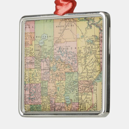 Minnesota Metalen Ornament (Links)