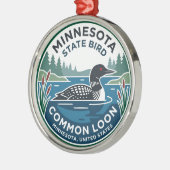 Minnesota Minnesota Metalen Ornament (Links)
