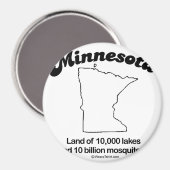 MINNESOTA - "MINNESOTA STATE MOTTO" T-shirts en G Magneet (Voorkant / Achterkant)