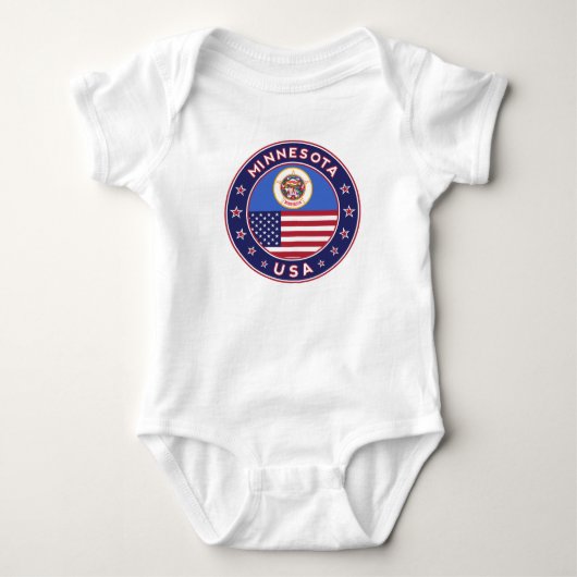 Minnesota, Minnesota T-shirt, smog Romper (Voorkant)