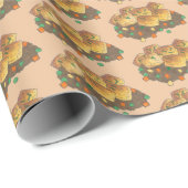 Minnesota MN Hotdish Hot Dish Tater tot Casserole Cadeaupapier (Rol Hoek)