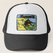 Minnesota MN  label Trucker Pet (Voorkant)