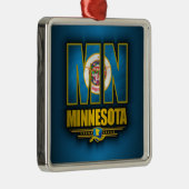 Minnesota (MN) Metalen Ornament (Rechts)