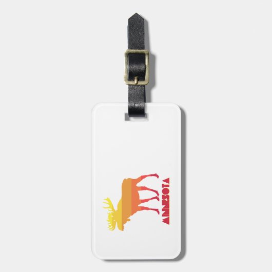 Minnesota Moose Bagagelabel (Voorkant verticaal)