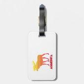 Minnesota Moose Bagagelabel (Achterkant verticaal)