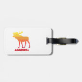 Minnesota Moose Bagagelabel (Achterkant horizontaal)
