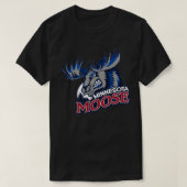 Minnesota Moose Junior Hockey T-shirt (Design voorkant)