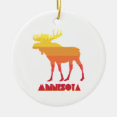 Minnesota Moose Keramisch Ornament (Voorkant)