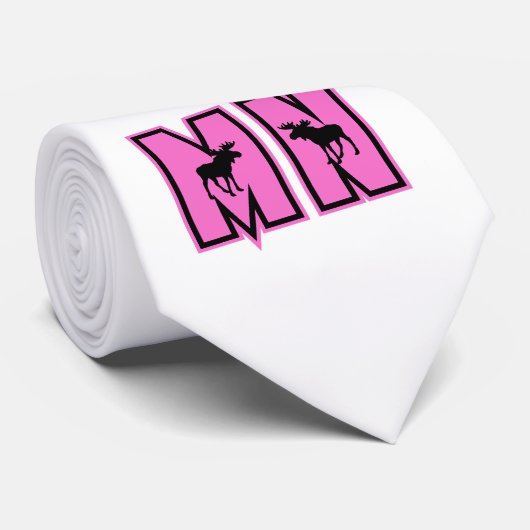 Minnesota Moose Stropdas (Opgerold)