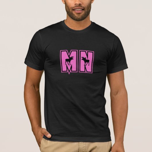 Minnesota Moose T-shirt (Voorkant)