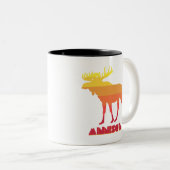 Minnesota Moose Tweekleurige Koffiemok (Voorkant rechts)