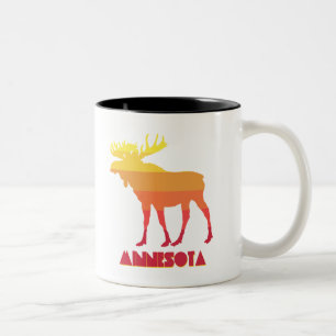 Minnesota Moose Tweekleurige Koffiemok