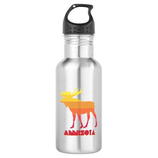 Minnesota Moose Waterfles (Voorkant)