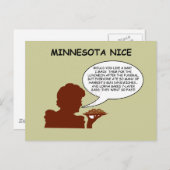 Minnesota Nice Briefkaart (Voorkant / Achterkant)