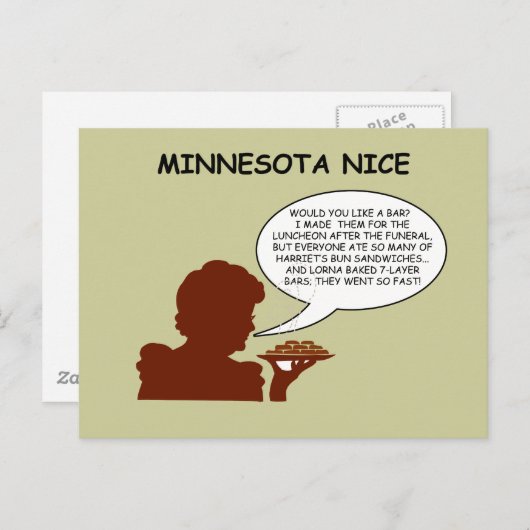 Minnesota Nice Briefkaart (Voorkant / Achterkant)