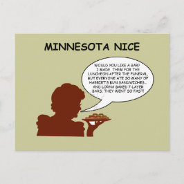 Minnesota Nice Briefkaart
