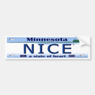 Minnesota Nice® Bumpersticker