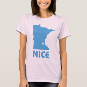 Minnesota Nice grappige dames Organic T T-shirt