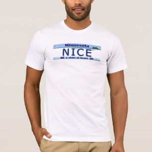 Minnesota Nice® License Bord T-shirt