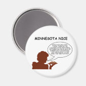 Minnesota Nice Magneet (Voorkant / Achterkant)