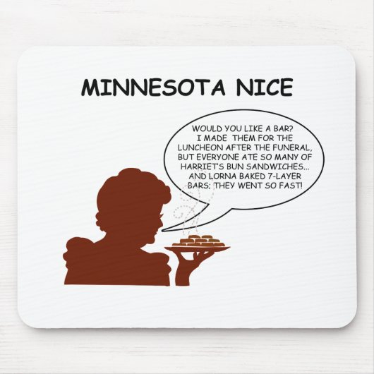 Minnesota Nice Muismat (Voorkant)