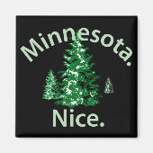Minnesota Nice. Periode! Magneet (Voorkant)