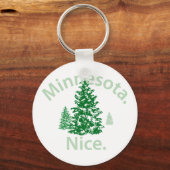 Minnesota Nice. Periode! Sleutelhanger (Voorkant)