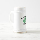 Minnesota Nice. Periode! (zwarte tekst) Bierpul (Voorkant links)